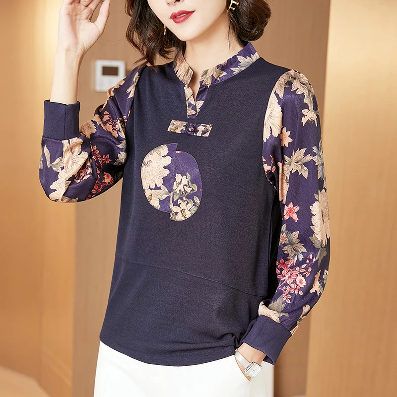 Женская футболка с длинным рукавом, свободного покроя
Женская футболка с длинным рукавом, свободного покроя