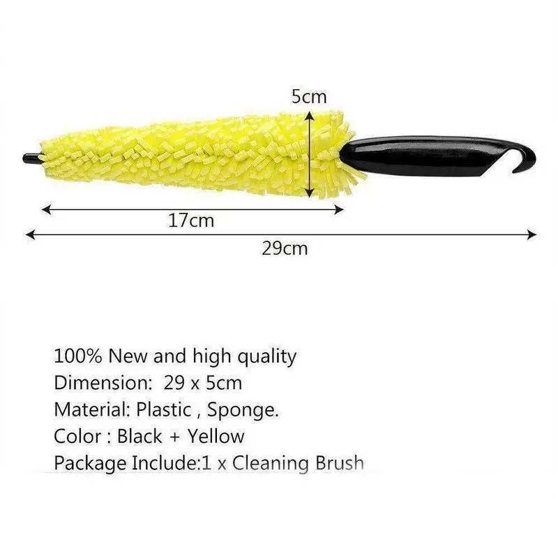Car Cleaning Sponge Car Wheel Brush Car Wheel Rims Car Tools Washing Durable Accessories Cleaning Tire Reusable P2O7
Car Cleaning Sponge Car Wheel Brush Car Wheel Rims Car Tools Washing Durable Accessories Cleaning Tire Reusable P2O7