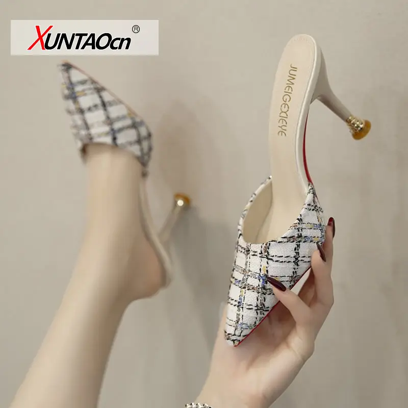 Snake pattern Style Pumps Women Mesh High Heels Shoes PU Leather Shoes Female Pointed Toe Mules Shoes Woman Summer 
Snake pattern Style Pumps Women Mesh High Heels Shoes PU Leather Shoes Female Pointed Toe Mules Shoes Woman Summer