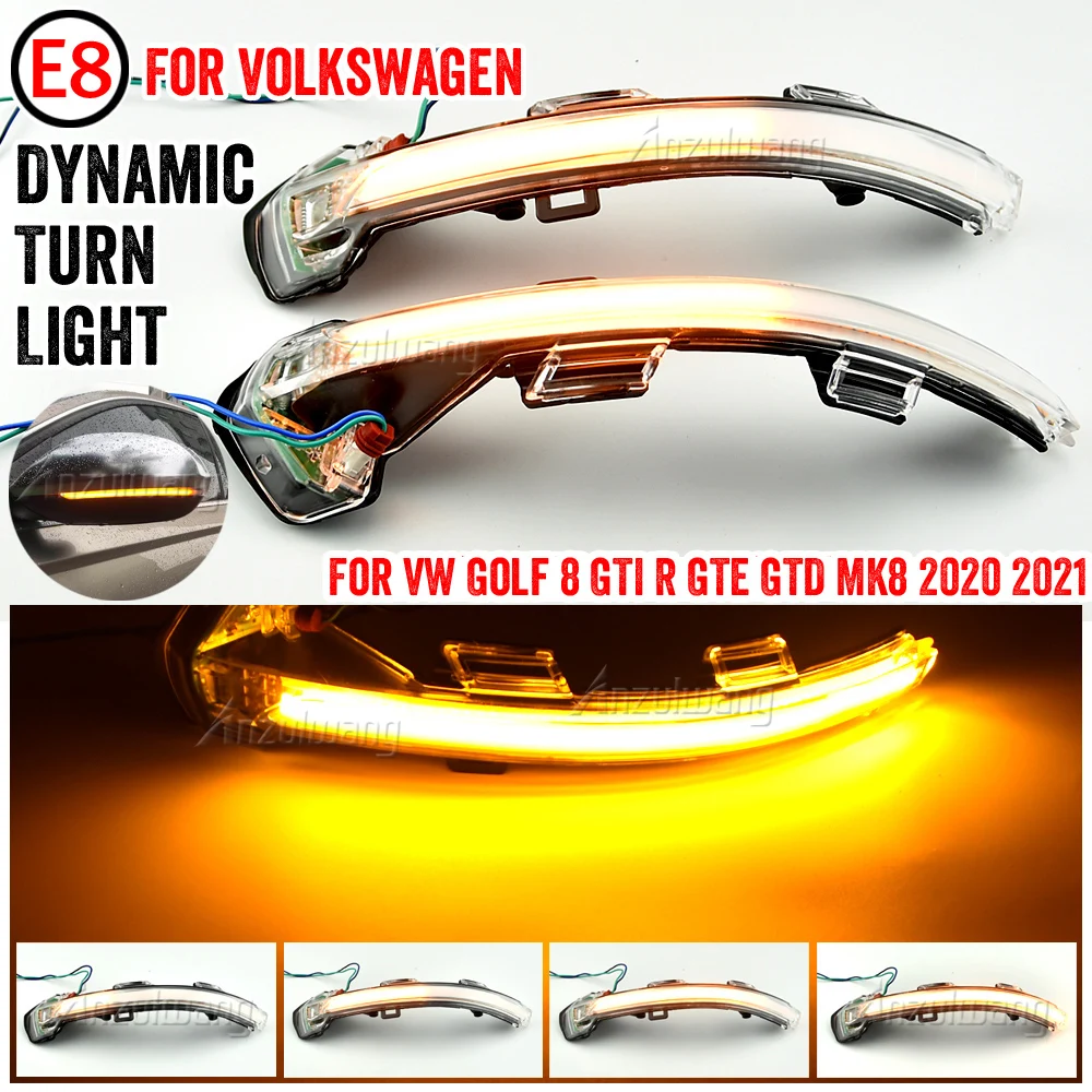 For VW Volkswagen Golf 8 GTI R GTE GTD MK8 2020 2021 LED Dynamic Turn Signal Side Mirror Indicator Blinker Sequential Light
For VW Volkswagen Golf 8 GTI R GTE GTD MK8 2020 2021 LED Dynamic Turn Signal Side Mirror Indicator Blinker Sequential Light