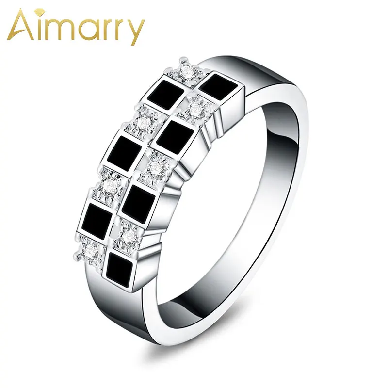 Aimarry 925 Sterling Silver Square AAA Zircon Ring For Women Party Engagement Gift Wedding Fashion Jewelry
Aimarry 925 Sterling Silver Square AAA Zircon Ring For Women Party Engagement Gift Wedding Fashion Jewelry