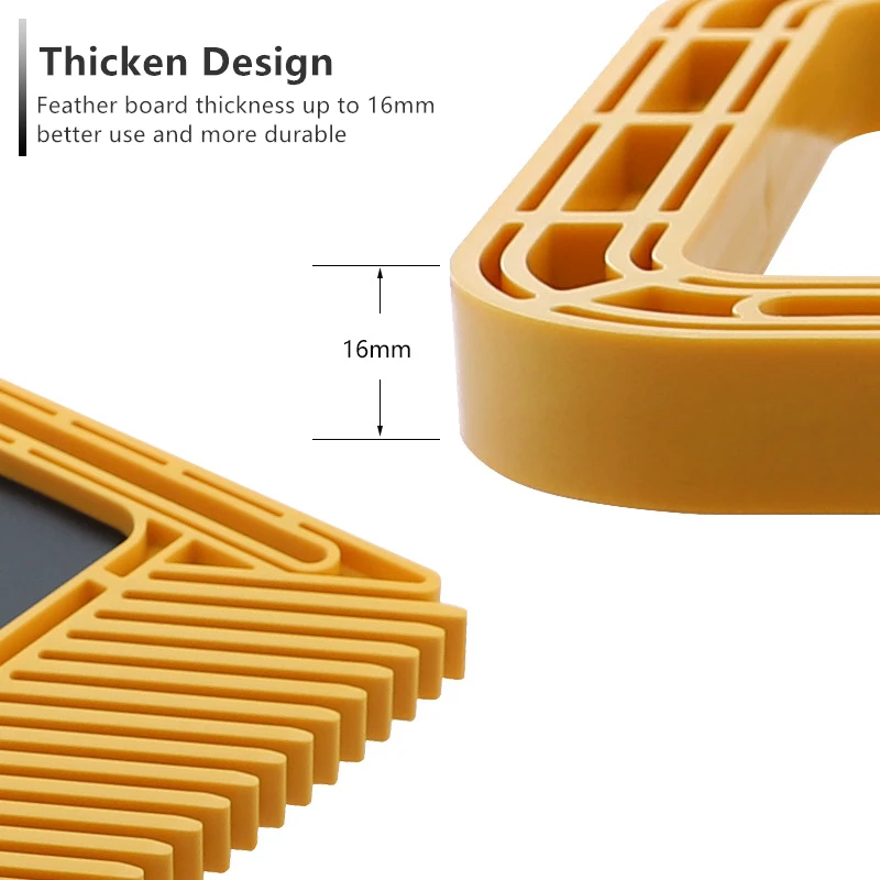 Extended Feather Loc Board Set multi-function Woodworking Engraving Machine Double Featherboard Miter Gauge Slot DIY Tool
Extended Feather Loc Board Set multi-function Woodworking Engraving Machine Double Featherboard Miter Gauge Slot DIY Tool