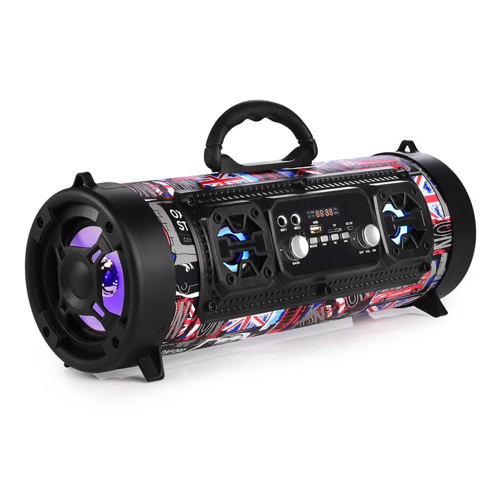 New 16W Portable Column Bluetooth-compatible Speaker Move KTV 3D Sound System Sound Bar Subwoofer Music Wireless FM Radio
New 16W Portable Column Bluetooth-compatible Speaker Move KTV 3D Sound System Sound Bar Subwoofer Music Wireless FM Radio
