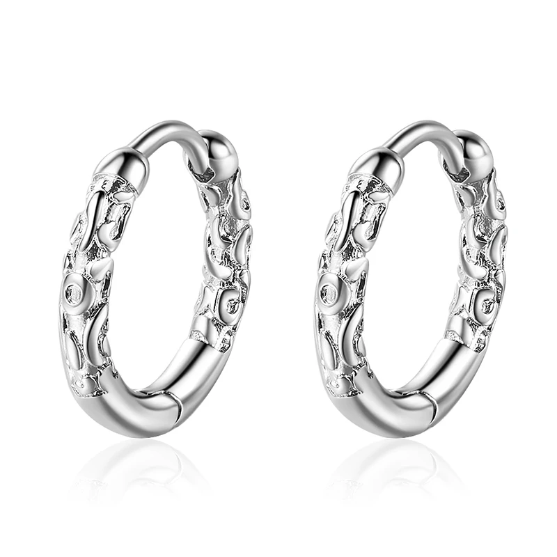 2020 New Small Hoop Earrings for Women Minimalist 925 Sterling Silver Circle Round Earrings Korean Fashion Jewelry Bijoux Femme
2020 New Small Hoop Earrings for Women Minimalist 925 Sterling Silver Circle Round Earrings Korean Fashion Jewelry Bijoux Femme