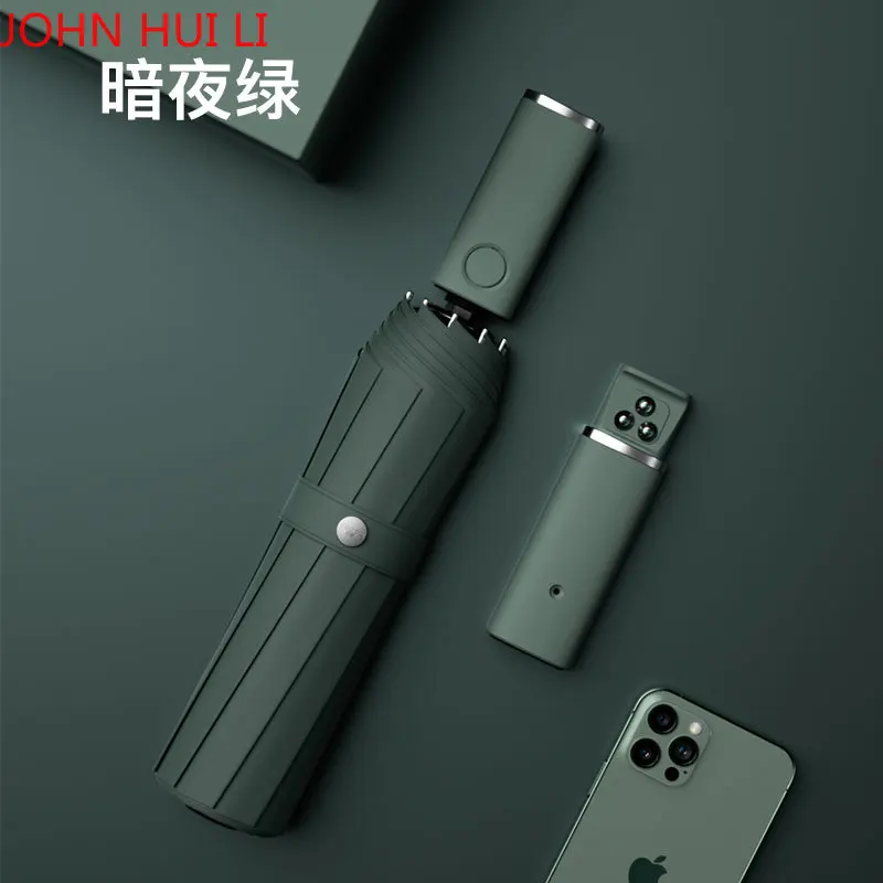 Umbrella Fully Automatic Large Male/female Sunny/rain Dual-use Strong Student High-end Folding Double Umbrella
Umbrella Fully Automatic Large Male/female Sunny/rain Dual-use Strong Student High-end Folding Double Umbrella