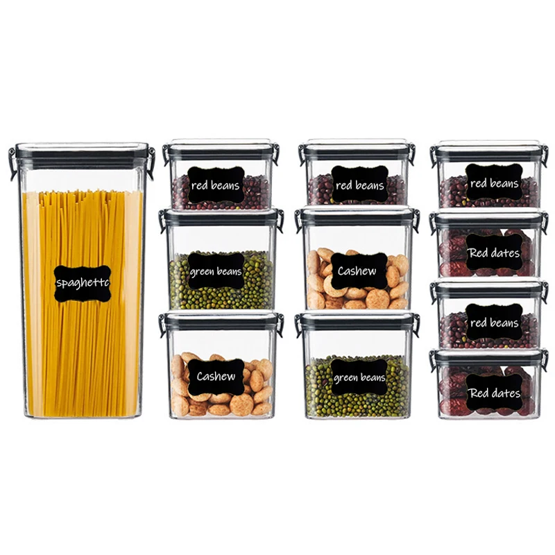 Контейнер для хранения еды, пластиковый кухонный холодильник, коробка для лапши, многозернистый контейнер для хранения, прозрачные Гермети... 
Контейнер для хранения еды, пластиковый кухонный холодильник, коробка для лапши, многозернистый контейнер для хранения, прозрачные Гермети...
