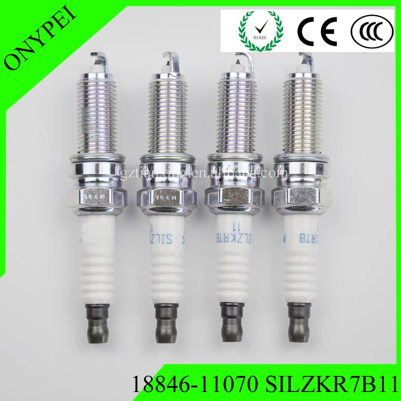 4 шт./лот SILZKR7B11 18846-11070 иридиевая Свеча зажигания для Hyundai 1884611070 18846
4 шт./лот SILZKR7B11 18846-11070 иридиевая Свеча зажигания для Hyundai 1884611070 18846