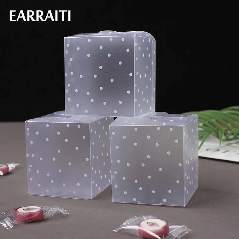 20/50/100pcs Clear Plastic Boxes For Gifts Pvc Packing Box Food Candy Gift Packaging Transparent Wedding Party Favors Small Dot
20/50/100pcs Clear Plastic Boxes For Gifts Pvc Packing Box Food Candy Gift Packaging Transparent Wedding Party Favors Small Dot