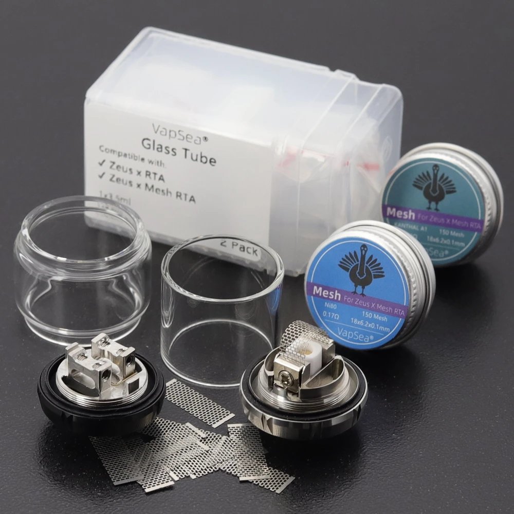 VapSea Zeus X сетчатая катушка для лазерной фотолампы стеклянная трубка Органическая