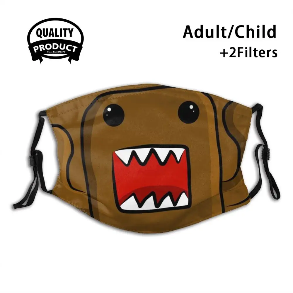 Little Brown Monster Reusable Mouth Mask Filter Cool Kawaii Funny Custom Design Masks Domo Kun Domo Kun Japan Jdm Small Cute
Little Brown Monster Reusable Mouth Mask Filter Cool Kawaii Funny Custom Design Masks Domo Kun Domo Kun Japan Jdm Small Cute