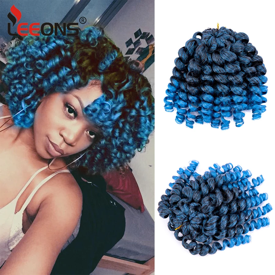 Leeons Synthetic Hair Jumpy Wand Curl Crochet Jamaican Bounce Extension For Women Flexible And Fashionable Crochet Hair Curly
Leeons Synthetic Hair Jumpy Wand Curl Crochet Jamaican Bounce Extension For Women Flexible And Fashionable Crochet Hair Curly