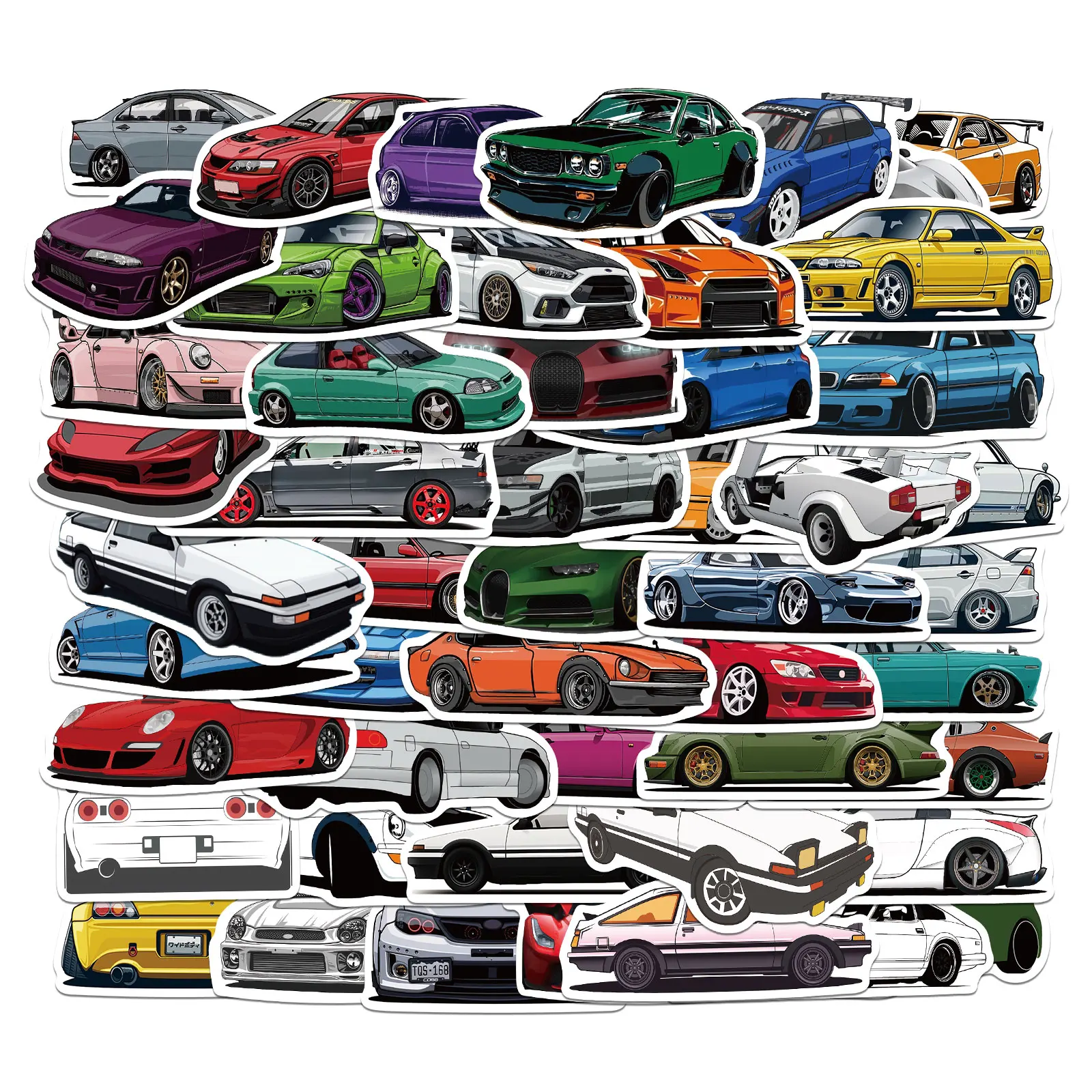 10/50PCS Various JDM Car Stickers For Refrigerator Car Helmet DIY Gift Box Bicycle Guitar Notebook Skate
10/50PCS Various JDM Car Stickers For Refrigerator Car Helmet DIY Gift Box Bicycle Guitar Notebook Skate