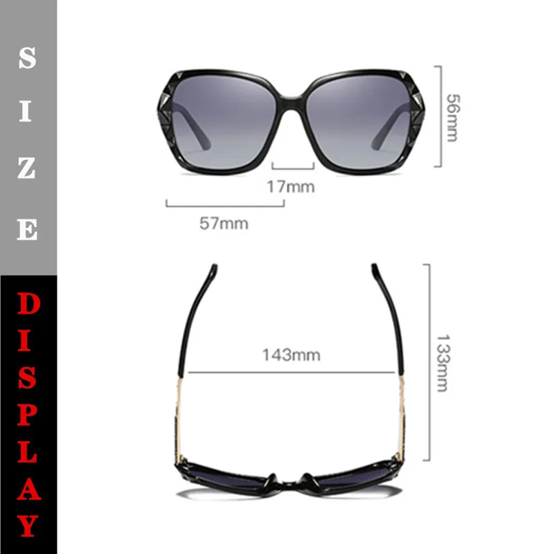 KAIXING Fashion Oversized Sunglasses Women Luxury Gradient Shades Glasses UV400 Polarized Driving Goggles gafas de sol mujer
KAIXING Fashion Oversized Sunglasses Women Luxury Gradient Shades Glasses UV400 Polarized Driving Goggles gafas de sol mujer