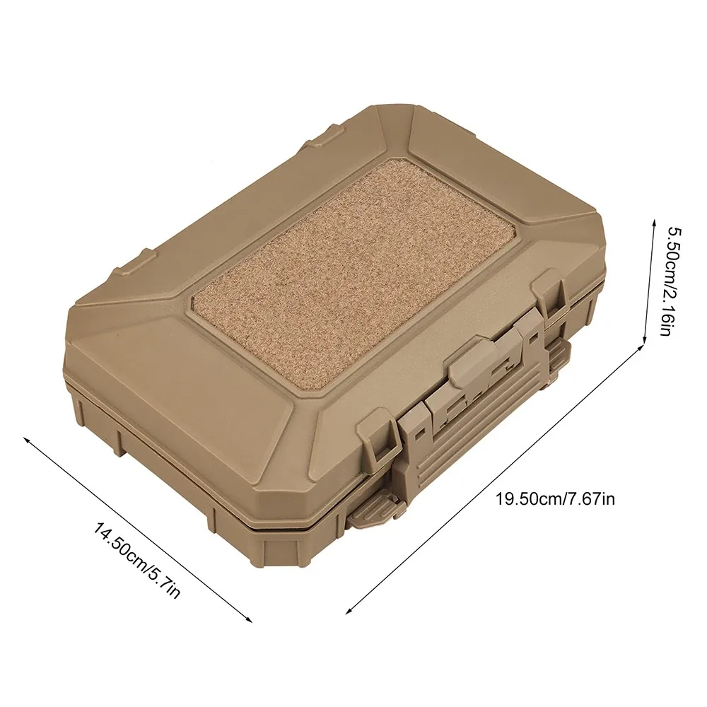 Tactical Gun Protective Case Military Pistol Case Bag Waterproof Hard Shell Tool Storage Box Molle System Paintball Accessories
Tactical Gun Protective Case Military Pistol Case Bag Waterproof Hard Shell Tool Storage Box Molle System Paintball Accessories