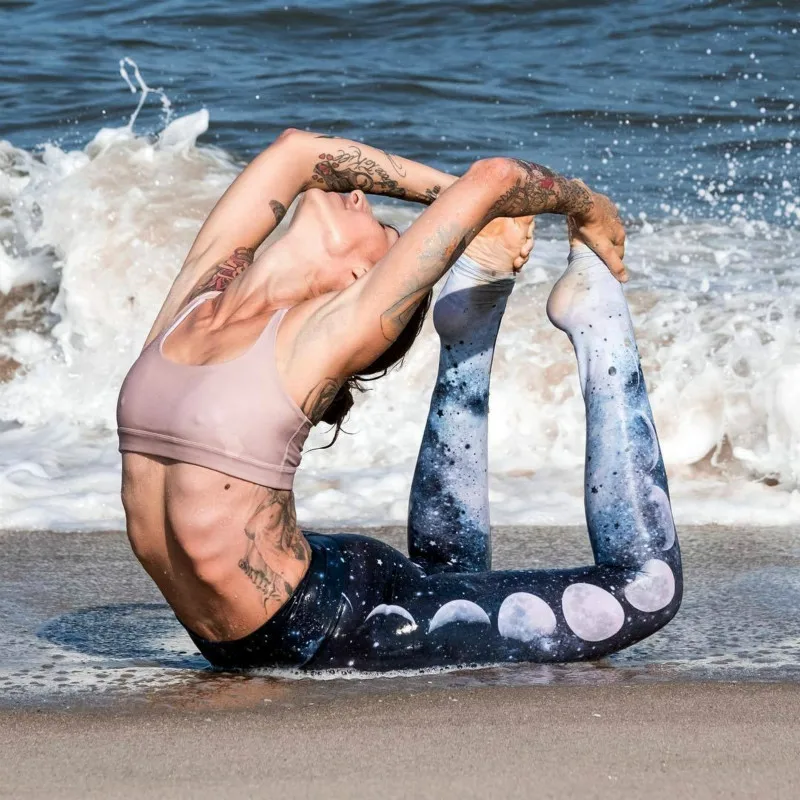 Outdoor Yoga Pants Women Blue High Waist Sports Trousers Gradient Moon Leggings Ladies Summer Heat Dissipation Sportswear 2021
Outdoor Yoga Pants Women Blue High Waist Sports Trousers Gradient Moon Leggings Ladies Summer Heat Dissipation Sportswear 2021