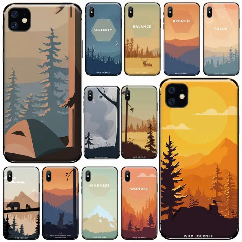 Meditation App Wild Journey Phone Case for iPhone 11 12 pro XS MAX 8 7 6 6S Plus X 5S SE 2020 XR Soft silicone shell funda cover
Meditation App Wild Journey Phone Case for iPhone 11 12 pro XS MAX 8 7 6 6S Plus X 5S SE 2020 XR Soft silicone shell funda cover