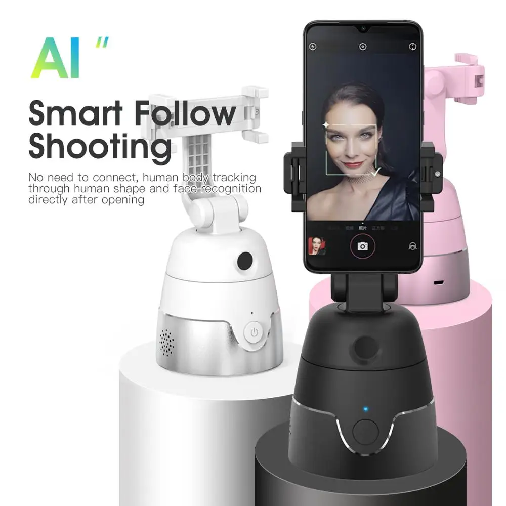 Portable All-in-one Smart Selfie Stick, AI smart camera phone stand Tracking Vlog Shooting Smartphone Mount Holder
Portable All-in-one Smart Selfie Stick, AI smart camera phone stand Tracking Vlog Shooting Smartphone Mount Holder