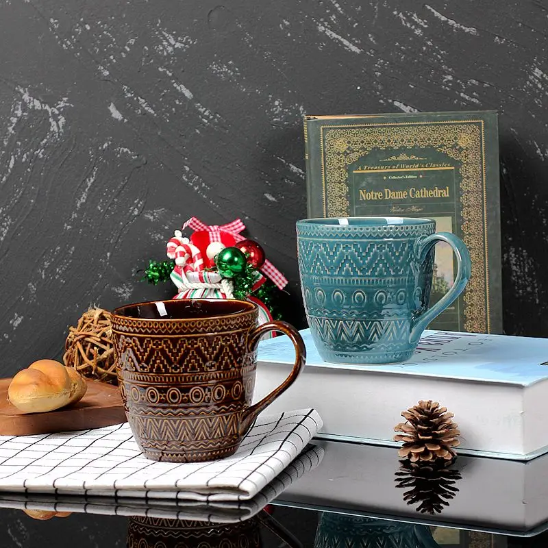 Creative Nordic Style Retro Mug Breakfast Cereal Milk Coffee Cup Ceramic Cup Drinking Water Large Capacity Office Gift
Creative Nordic Style Retro Mug Breakfast Cereal Milk Coffee Cup Ceramic Cup Drinking Water Large Capacity Office Gift