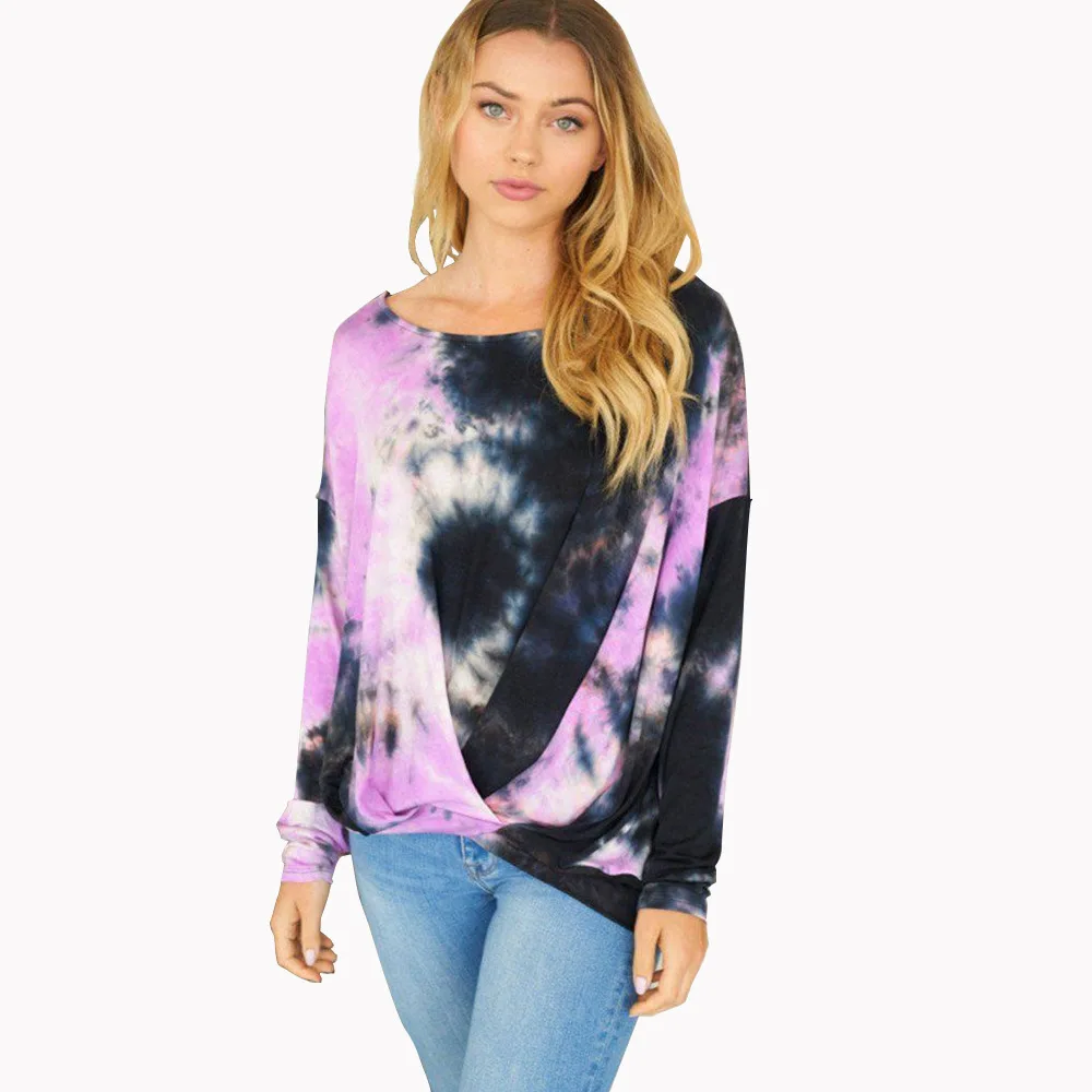 High Street Women's Tie Dye Sweatshirt Sexy Tops 2020 Autumn Short Long Sleeve Tie Dye Printed Women T Shirt Fashion 4 Color
High Street Women's Tie Dye Sweatshirt Sexy Tops 2020 Autumn Short Long Sleeve Tie Dye Printed Women T Shirt Fashion 4 Color