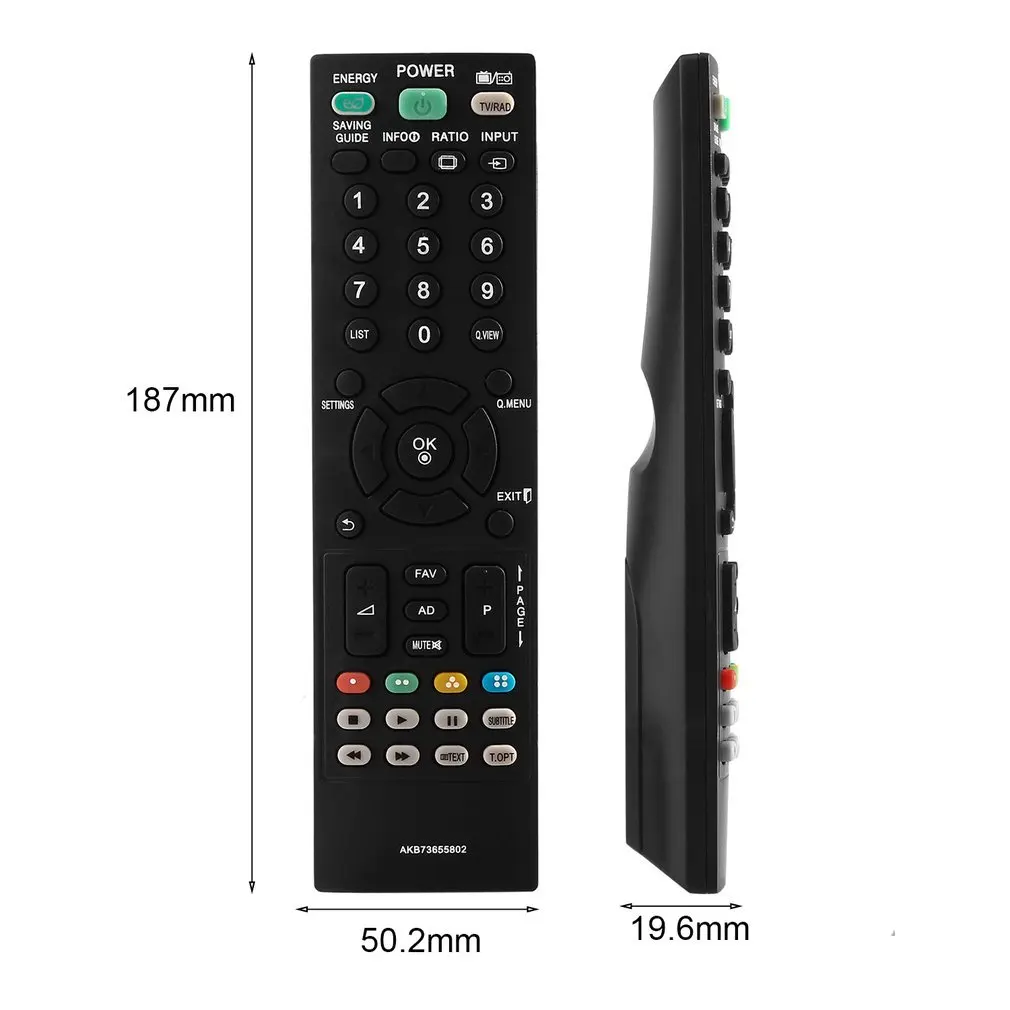 Fully Functional Free Switching Channels Universal Smart Remote Control Controller AKB73655802 Available for LG TV 433 Mhz IR
Fully Functional Free Switching Channels Universal Smart Remote Control Controller AKB73655802 Available for LG TV 433 Mhz IR