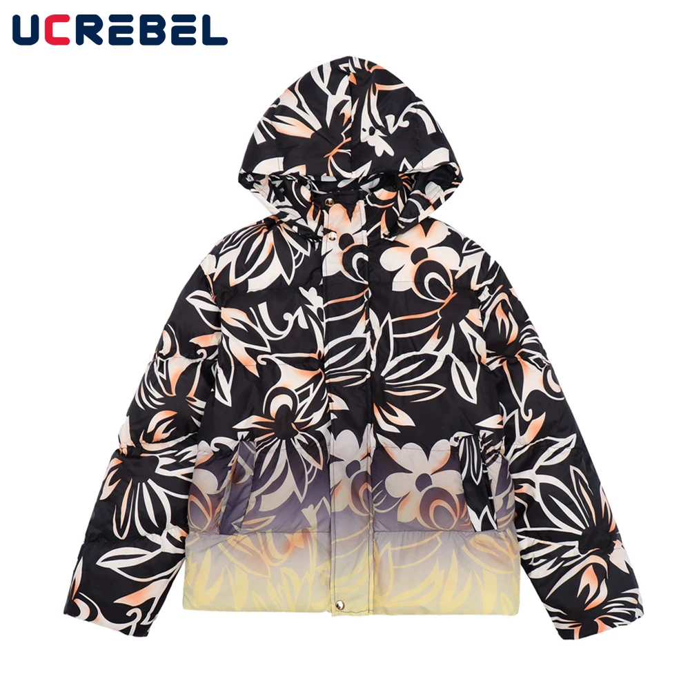 Flower Full Print Quilted Jackett Mens High Street Hoodies Padded Jacket Winter Streetwear Loose Casual Thick Outerwear Men
Flower Full Print Quilted Jackett Mens High Street Hoodies Padded Jacket Winter Streetwear Loose Casual Thick Outerwear Men