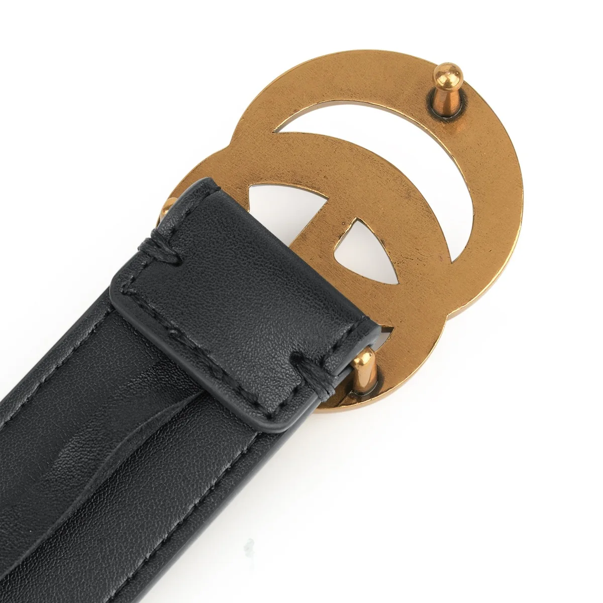 CD Belt Women's Double GG Belt Retro Simple All-Matching Genuine Leather Decorative Dress Woven Belt Thin
CD Belt Women's Double GG Belt Retro Simple All-Matching Genuine Leather Decorative Dress Woven Belt Thin