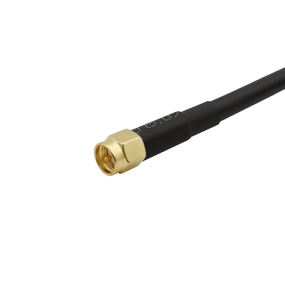 Low-loss 0-6GHz RF Coaxial LMR200 Double SMA Male Connector SMA Male Plug to SMA Male Plug Pigtail Extension Cable
Low-loss 0-6GHz RF Coaxial LMR200 Double SMA Male Connector SMA Male Plug to SMA Male Plug Pigtail Extension Cable