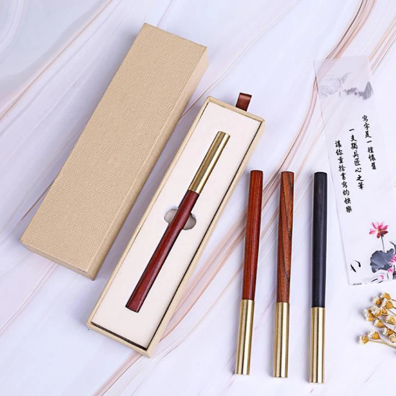 Handmade Solid Wood Gel Pen Natural Color Brass Pen Luxury Gift Set for Business Office & School Writing Tool
Handmade Solid Wood Gel Pen Natural Color Brass Pen Luxury Gift Set for Business Office & School Writing Tool