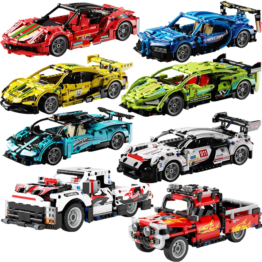 New Pull Back Car Series Sports Car Model DIY Building Blocks Assembled Racing Puzzle Children's Toy Gift
New Pull Back Car Series Sports Car Model DIY Building Blocks Assembled Racing Puzzle Children's Toy Gift