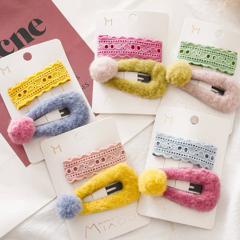 2pcs/set Autumn Winter Flannel Hair Clips for Girls Fashion Candy Color Hair Barrettes BB Hairpin Handmade Kids Hair Accessories
2pcs/set Autumn Winter Flannel Hair Clips for Girls Fashion Candy Color Hair Barrettes BB Hairpin Handmade Kids Hair Accessories