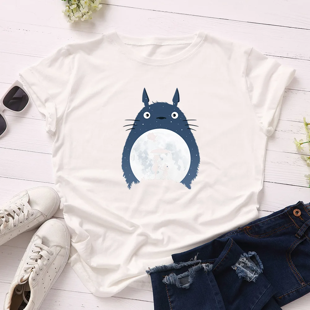 Summer New Women's T-shirt 3D Printing Creative Cartoon My Neighbor Totoro T-shirt Top Streetwear Oversized Top
Summer New Women's T-shirt 3D Printing Creative Cartoon My Neighbor Totoro T-shirt Top Streetwear Oversized Top
