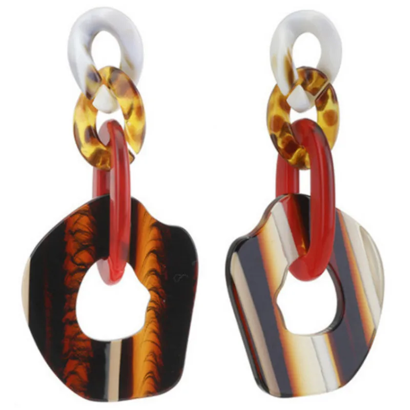 Women Retro Acrylic Earrings Hollow Color Geometric Exaggerated Stud Earring Party Charm Jewelry
Women Retro Acrylic Earrings Hollow Color Geometric Exaggerated Stud Earring Party Charm Jewelry