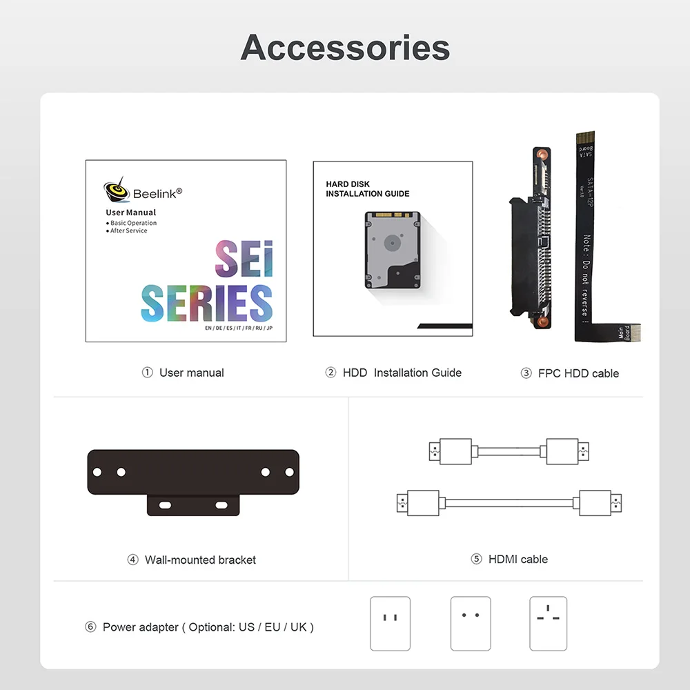 Beelink SEi10 10th Generation Intel I3-1005G1 Windows 10 Office Mini Pc 8GB 256GB Bluetooth 5.0 Wifi 6 Mini Computer Gaming PC
Beelink SEi10 10th Generation Intel I3-1005G1 Windows 10 Office Mini Pc 8GB 256GB Bluetooth 5.0 Wifi 6 Mini Computer Gaming PC