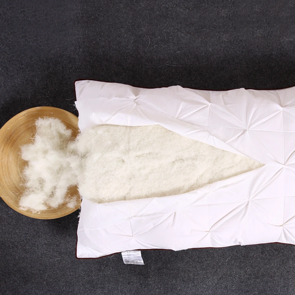 White Goose Down Pillow High-grade Five Star Hotel Feather Pillow Adult Orthopedic Neck Pillows With 100% Cotton Cover
White Goose Down Pillow High-grade Five Star Hotel Feather Pillow Adult Orthopedic Neck Pillows With 100% Cotton Cover