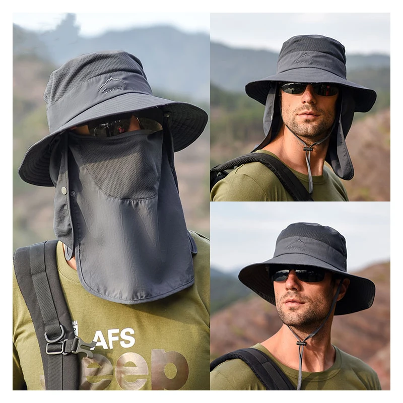 Hiking Brim Flap Cap Fishing Face Wide Uv400 Protection Neck Face Flap Cap Adjustable Caps Sport Sun For Women Men 2021 Fashion
Hiking Brim Flap Cap Fishing Face Wide Uv400 Protection Neck Face Flap Cap Adjustable Caps Sport Sun For Women Men 2021 Fashion