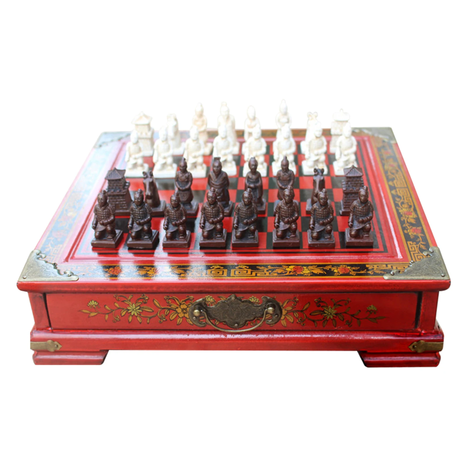 Board Game International Chess Set Educational Toy Portable Family Party Desktop Birthday Gift Home Terracotta Soldier Modeling
Board Game International Chess Set Educational Toy Portable Family Party Desktop Birthday Gift Home Terracotta Soldier Modeling