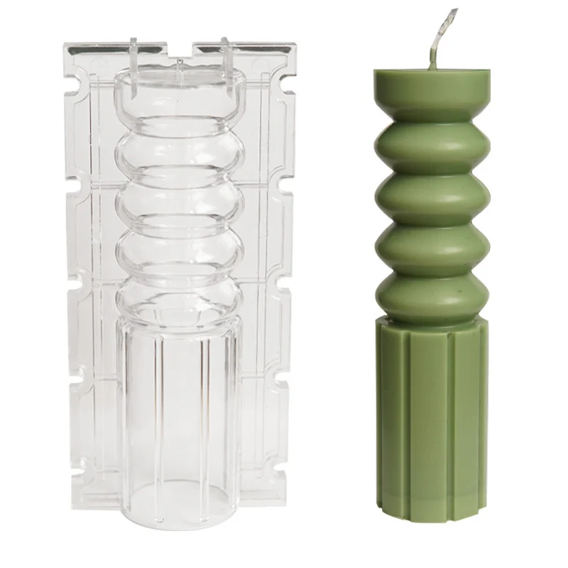 Geometric Stripe Cylindrical Candle Mold Candle Making Supplies Resin Molds Candle Wax Molds Beeswax Mold
Geometric Stripe Cylindrical Candle Mold Candle Making Supplies Resin Molds Candle Wax Molds Beeswax Mold