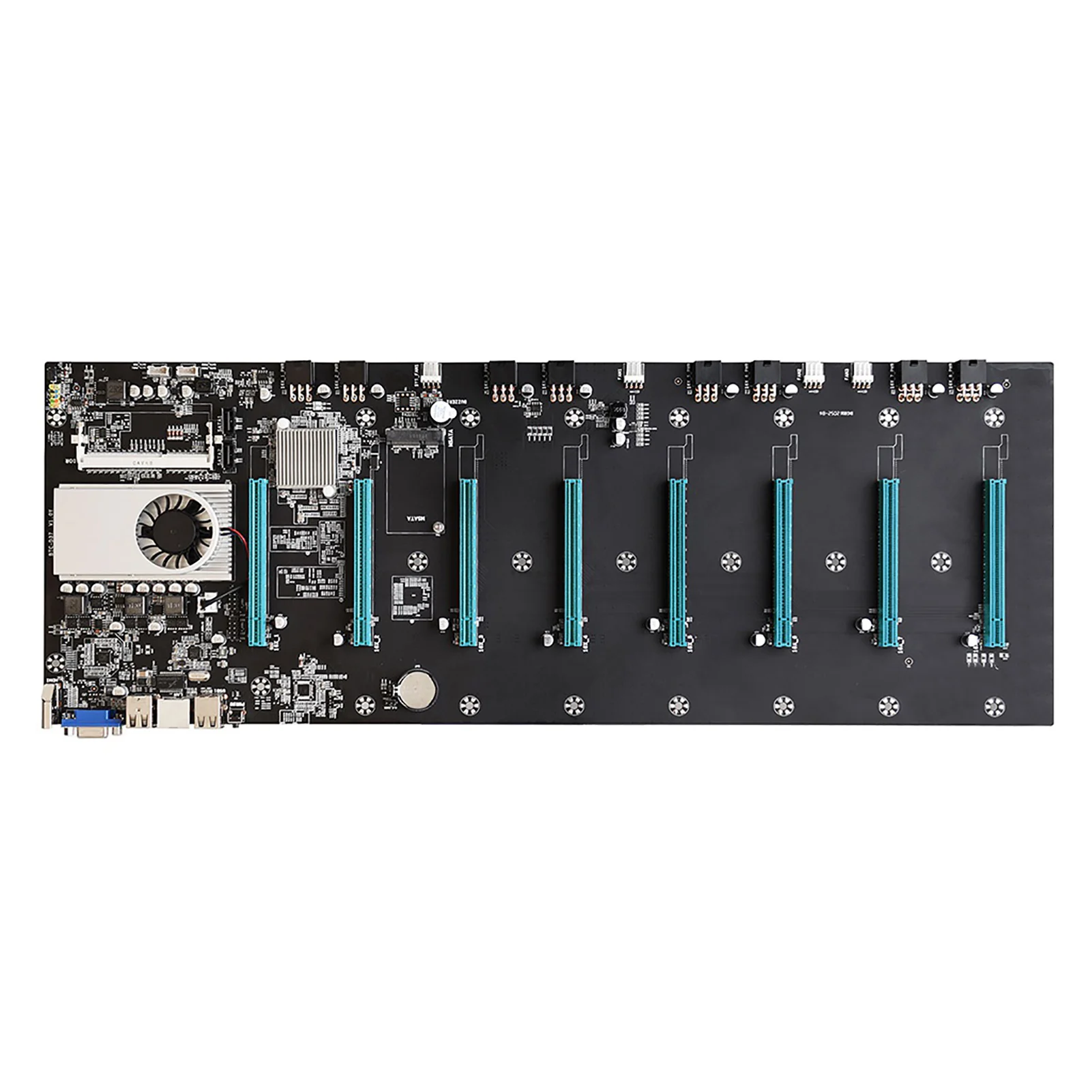 Материнская плата для майнинга BTC S37, комплект ЦП 8 PCIE 16X, графическая карта SODIMM DDR3 SATA3.0, поддержка VGA для майнинга BTC
Материнская плата для майнинга BTC S37, комплект ЦП 8 PCIE 16X, графическая карта SODIMM DDR3 SATA3.0, поддержка VGA для майнинга BTC
