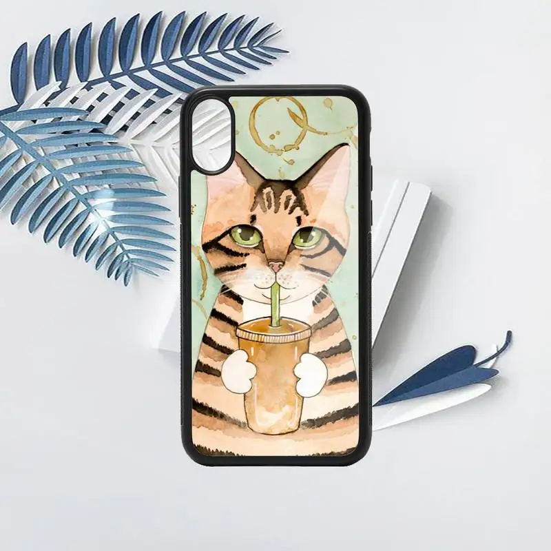 Cat and coffee high quality Phone Case PC for iPhone 11 12 pro XS MAX 8 7 6 6S Plus X 5S SE 2020 XR
Cat and coffee high quality Phone Case PC for iPhone 11 12 pro XS MAX 8 7 6 6S Plus X 5S SE 2020 XR