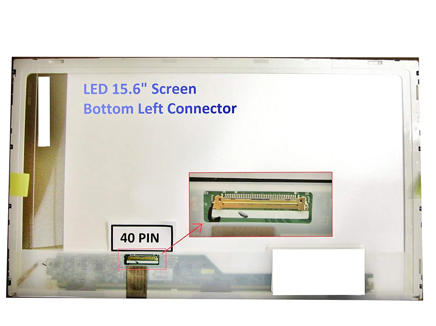 Toshiba SATELLITE C855-S5107 Laptop Screen 15.6 LED BOTTOM LEFT WXGA HD