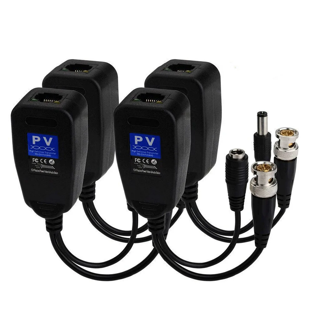 5 Pairs CCTV Coax BNC Video Power Balun Transceiver to CAT5e 6 RJ45 Connector SP99
5 Pairs CCTV Coax BNC Video Power Balun Transceiver to CAT5e 6 RJ45 Connector SP99
