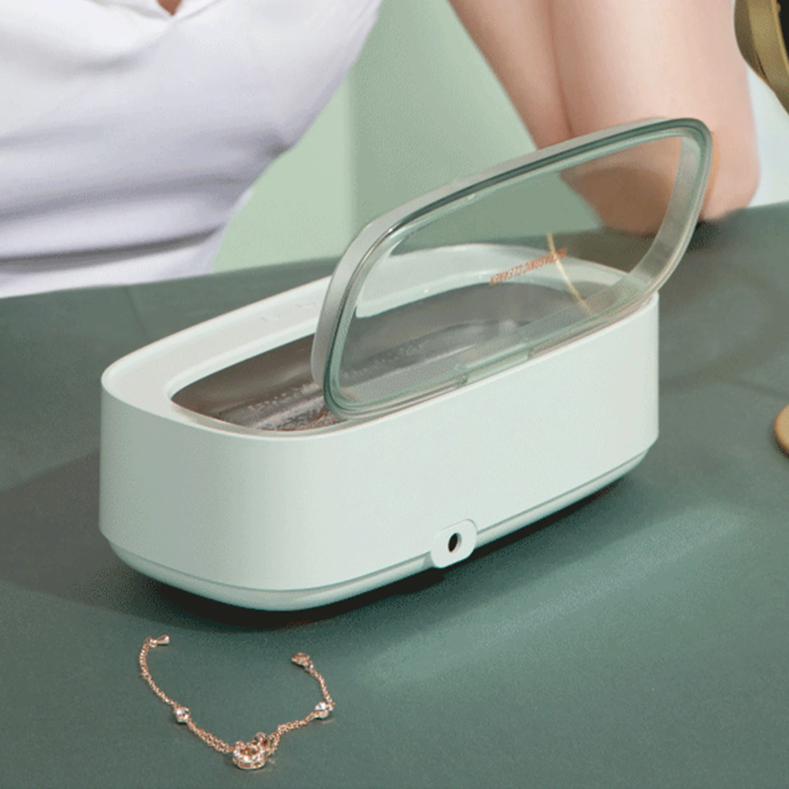 Ultrasonic Cleaning Device 300ml Ultrasonic Cleaner Mini Ultrasonic Cleaning Device Glasses Watches Jewellery Ring Necklaces
Ultrasonic Cleaning Device 300ml Ultrasonic Cleaner Mini Ultrasonic Cleaning Device Glasses Watches Jewellery Ring Necklaces