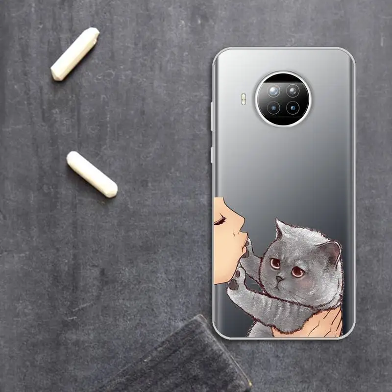 No Kisses cute Cat animal Phone Case Transparent for Xiaomi Redmi note 10 t 8 9 pro lite 11
No Kisses cute Cat animal Phone Case Transparent for Xiaomi Redmi note 10 t 8 9 pro lite 11