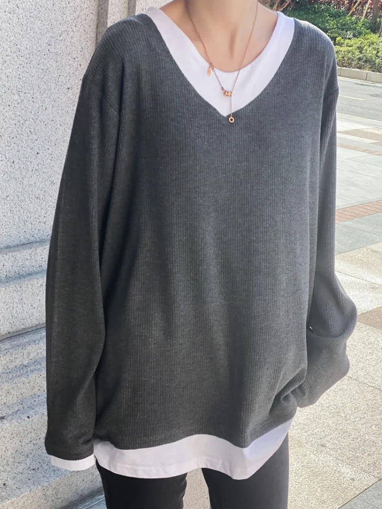 Summer Clothes for Women Long Sleeve Harajuku Pullover Woman Clothes O-neck Oversized T-shirt T Shirt FY001 
Summer Clothes for Women Long Sleeve Harajuku Pullover Woman Clothes O-neck Oversized T-shirt T Shirt FY001