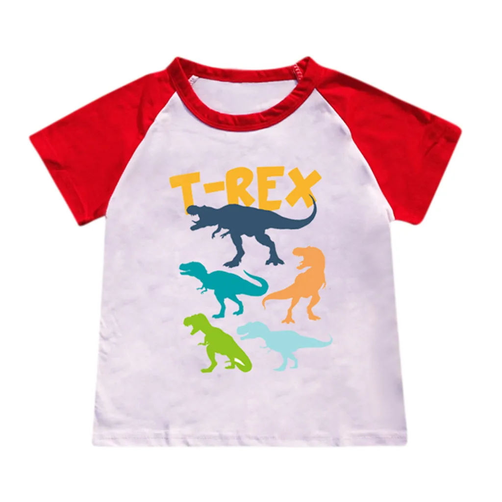 Kids Bady Boy Cartoon Tops Hot Style Dinosaurs T Shirts Pattern T-Shirt Bottoming Summer Shirt Casual Tops
Kids Bady Boy Cartoon Tops Hot Style Dinosaurs T Shirts Pattern T-Shirt Bottoming Summer Shirt Casual Tops