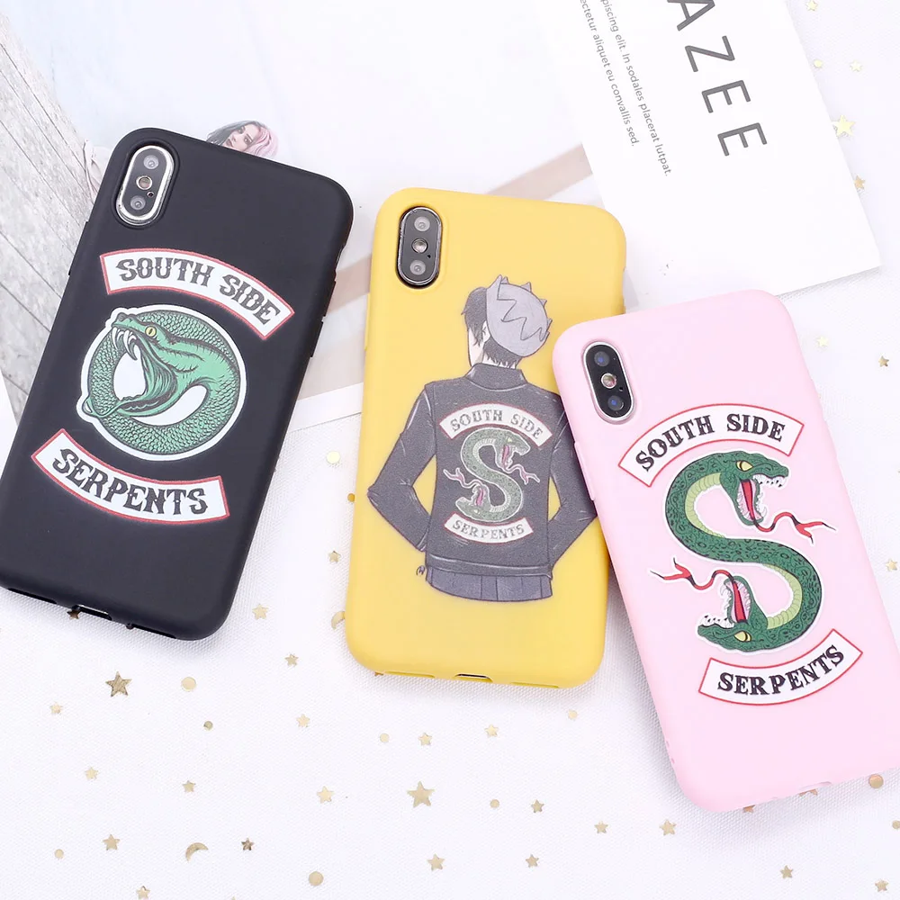For 12 13Mini 11 Pro 8 8Plus X XR 7 7Plus XS Max TV Riverdale Jughead Jones Southside Candy Silicone Phone Case Coque Funda
For 12 13Mini 11 Pro 8 8Plus X XR 7 7Plus XS Max TV Riverdale Jughead Jones Southside Candy Silicone Phone Case Coque Funda