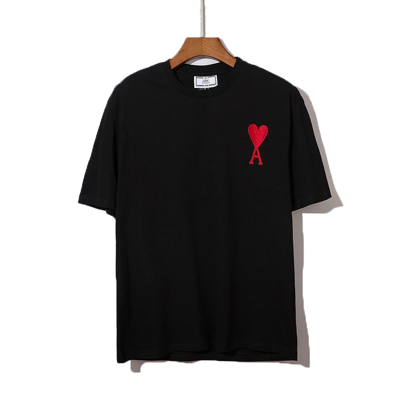 AMI 2021 New Love A Classic Embroidered Pure Color Quality Cotton Round Collars Short Sleeve T-Shirt For Men And Women
AMI 2021 New Love A Classic Embroidered Pure Color Quality Cotton Round Collars Short Sleeve T-Shirt For Men And Women