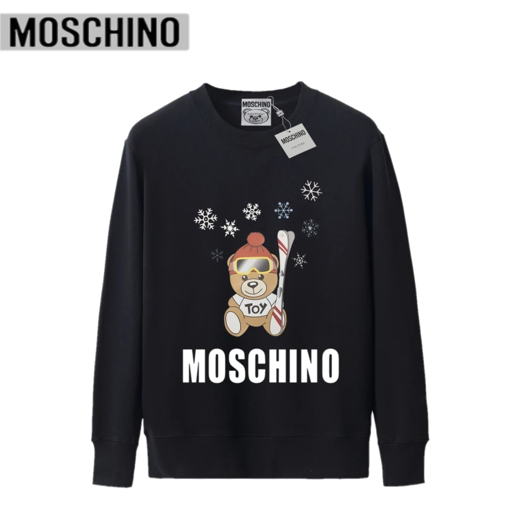 Autumn Cotton Moschino Hoodies Swing Bear Print Sweatshirts White Black Pullovers High Quality Birthday Gift
Autumn Cotton Moschino Hoodies Swing Bear Print Sweatshirts White Black Pullovers High Quality Birthday Gift