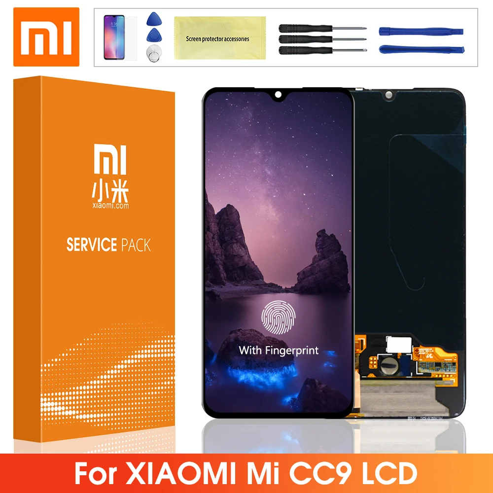 Оригинальный ЖК-экран для Xiaomi Mi CC9, ЖК-экран + сенсорная панель, дигитайзер, замена для Xiaomi Mi 9 Lite, ЖК-экран
Оригинальный ЖК-экран для Xiaomi Mi CC9, ЖК-экран + сенсорная панель, дигитайзер, замена для Xiaomi Mi 9 Lite, ЖК-экран