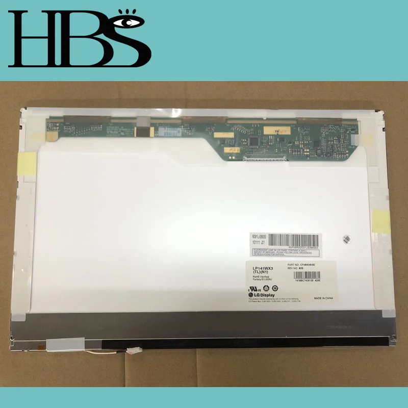 laptop lcd screen panel NEW for HP 540 520 CQ45 CQ40 LP141WX3 TLN1 B141EW04 V.4 V.5 LTN141W1-L04 14.1LCD
laptop lcd screen panel NEW for HP 540 520 CQ45 CQ40 LP141WX3 TLN1 B141EW04 V.4 V.5 LTN141W1-L04 14.1LCD